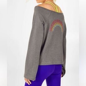 Fabletics Isabell Widesleeve Terry Cute AF Top